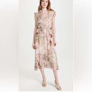Zimmermann silk floral dress size AU1/US 6